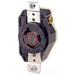 Leviton 2340 NEMA L8-20R 20 Amp 480 Volt Locking Receptacle - 2 Pole, 3 Wire-LeanLight