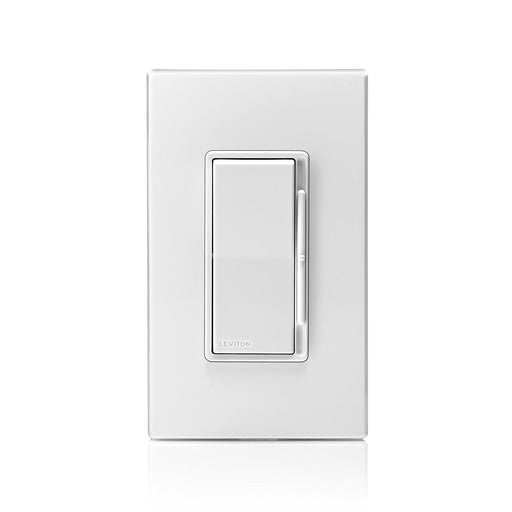 Leviton DSE06-10Z Decora Slide Dimmer Switch with Color Change Kit - White/Almond-LeanLight