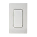 PBS-721W | 1-Pole Low Voltage White Push Button Light Switch with Decorative Wall Plate-LeanLight