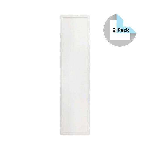 Euri Lighting EBPN14-40W103sw-2 (2 Pack) Color and Lumen Select 1x4 LED Panel Light-LeanLight