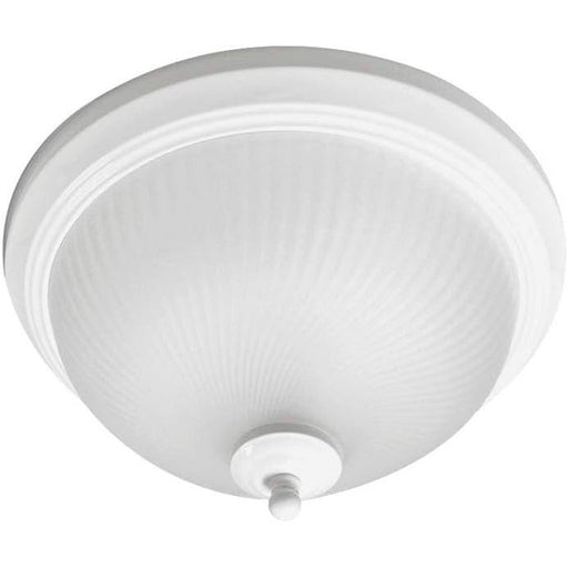 Euri Lighting 70-Watt Matte White Integrated LED Flush Mount (2-Pack)-LeanLight
