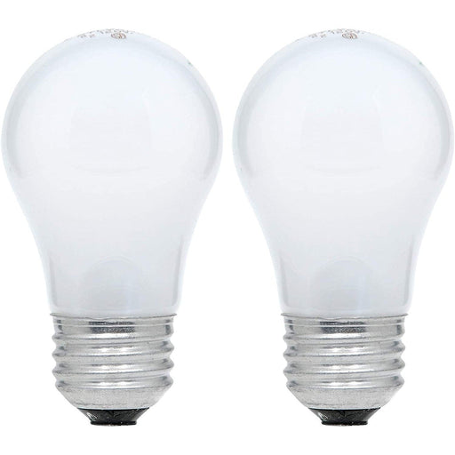 Sylvania 15A15WRP (2 Pack) Incandescent Appliance Bulb with Medium Base - 2850K, 15W, 120V-LeanLight