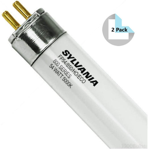 Sylvania FP54/850/HO/ECO (2 Pack) 20949 T5HO Fluorescent Tubes 