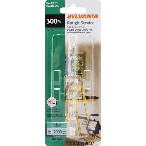 Sylvania 59001  150T3Q/S/CL Double-Ended 150W T3 Quartz Halogen Lamp