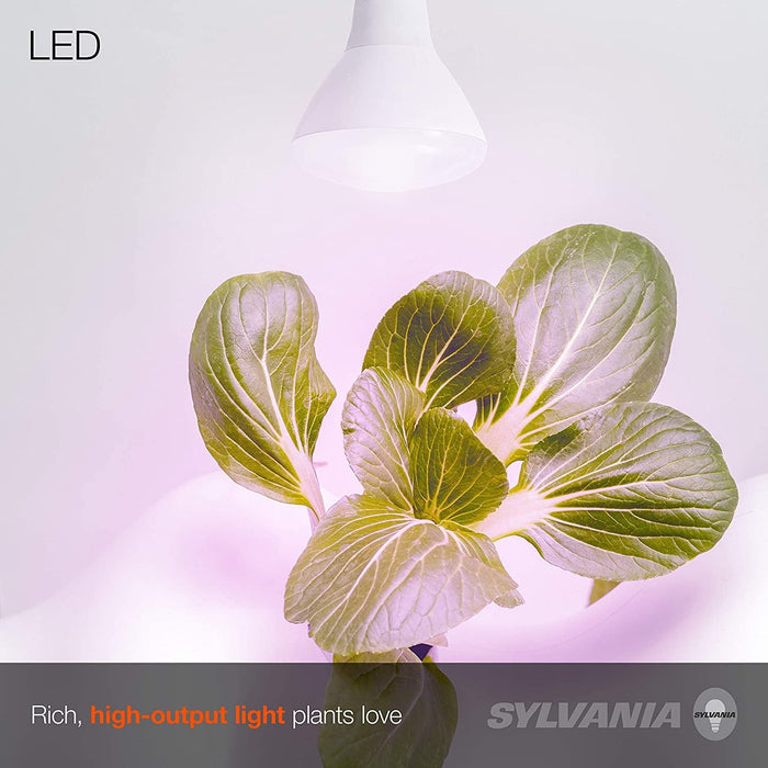 40071 | BR30 ULTRA LED Grow Lamp with E26 Medium Base - 400nm-730nm, 18W, 120V-LeanLight