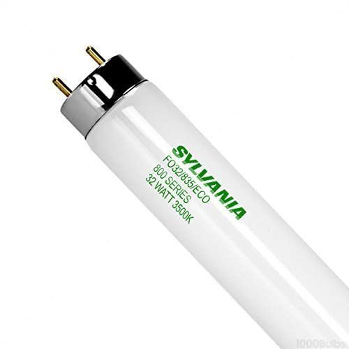 SYLVANIA FO32/835/ECO (30 Pack) 32 Watt T8 Fluorescent Tube, 2950lm, 3500K, 21779-LeanLight