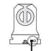 Tall Snap-in Shunted T8 Fluorescent Lamp Holder (25 Pack)-LeanLight