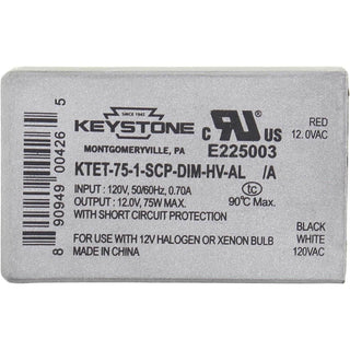 Keystone Technologies KTET-75-1-SCP-DIM-HV-AL LeanLight