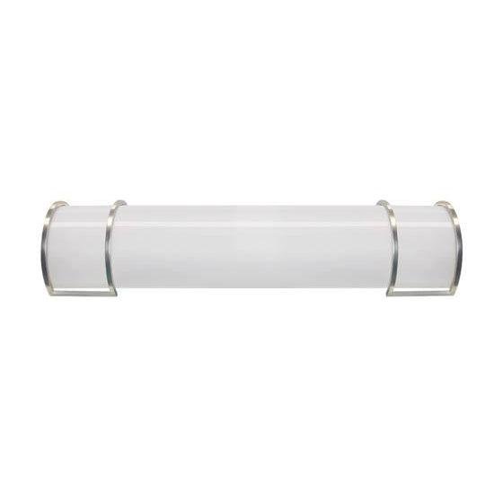 Euri Lighting EIN-VL19FR-1030e Dimmable LED Brushed Nickel Vanity - Color Select, 28W,-LeanLight
