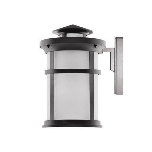 Euri Lighting EOL-WL11BRZ-1030e LED Bronze Cylinder Wall Lantern Frosted Lens - 3000K, 12.5W, 120V-LeanLight