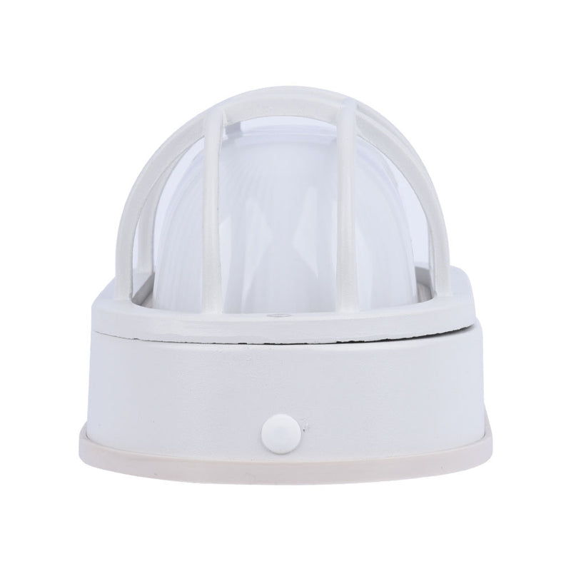 Euri Lighting Outdoor LED White Bulkhead Wall Light - Color Select, EOL-WL14BK-3100se-LeanLight
