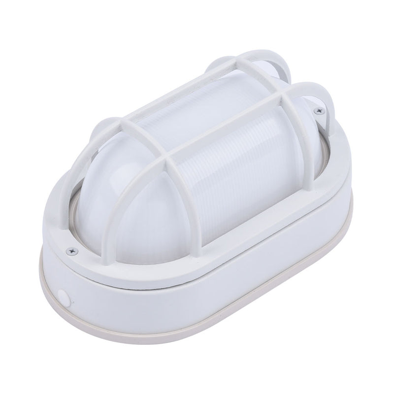 Euri Lighting Outdoor LED White Bulkhead Wall Light - Color Select, EOL-WL14BK-3100se-LeanLight