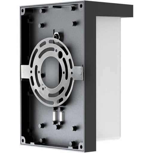 Euri Lighting EOL-WL60BK-1100esw, Outdoor LED Wall Light, Non-Dimmable, 3CCT Selectable (3K/4K/5K), 12/14/16W, 1440/1680/1742 lm, Matte Black, Wet Rated, Integrated LED Fixture (Pack of 1)-LeanLight