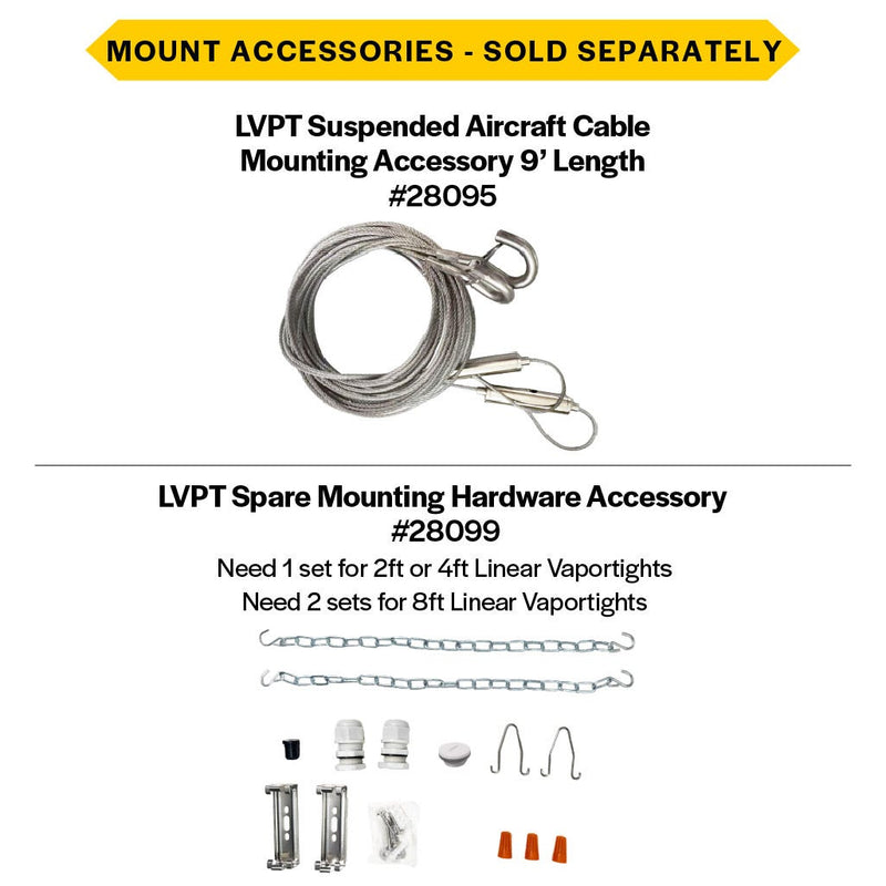 Halco ProLED Select Linear Vaportight 2Ft Selectable 2780-4083 Lumens