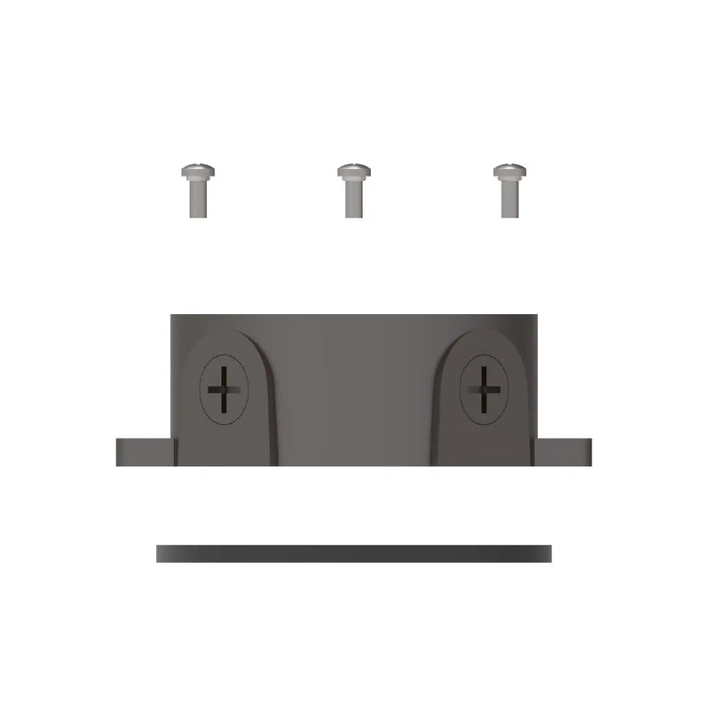 Halco MBUL-JB-BZ (6 Pack) Junction Box Housing Bronze with EPDM Form 4 Plugs 4 Screws and 1 Grounding Screw for Mini Bullet Flood