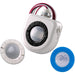 Leviton OSFHU-ITW High Bay Occupancy Sensor with 3 Interchangeable Lenses - PIR, 8-40', 120-347V-LeanLight