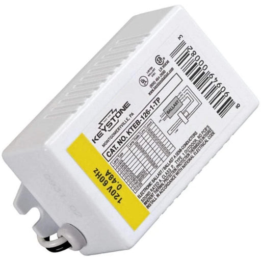 Keystone KTEB-126-1-TP 1-Lamp 26 Watt Compact Fluorescent Ballast - G24q, 120V