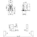 Stucchi Snap-in Shunted T8 or T12 Fluorescent Lamp Holder - 3249-9-H/S-U-PBT-LeanLight