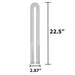 Sylvania 21879 (15 Pack) FBO31/841 U-Bend T8 Fluorescent Lamps - 4100K 