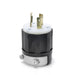 Leviton 2321 NEMA L6-20P 20 Amp 250 Volt Twist Lock Plug with Ground - 2 Pole, 3 Wire-LeanLight