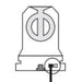 Stucchi Snap-in Shunted T8 or T12 Fluorescent Lamp Holder - 3249-9-H/S-U-PBT-LeanLight