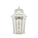 Euri Lighting EFL-140W-MD Smart LED Flame White Wall Lantern with Clear Lens - 3000K, 12W, 120V-LeanLight