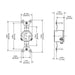 Leviton 4710 NEMA L5-15R 15 Amp 125 Volt Locking Receptacle with Ground - 2 Pole, 3 Wire-LeanLight