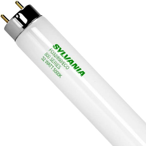 Sylvania OCTRON ECOLOGIC FO32/850/ECO/22143 Fluorescent Lamp, 32 W, Bi-Pin Medium Linear Fluorescent Lamp, T8, 2800 Lumens 