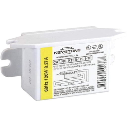 Keystone KTEB-120-1-TP 1-Lamp 20 Watt T12 Fluorescent Ballast - G13, 120V-LeanLight