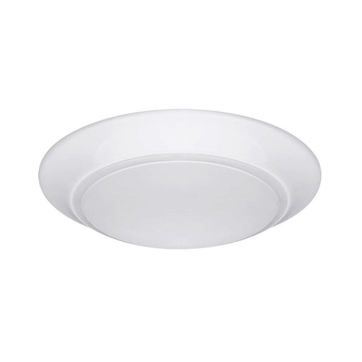 Euri Lighting EIN-CL06WH-2030e 7" Round LED Ceiling Light with White Bezel 3000K-LeanLight