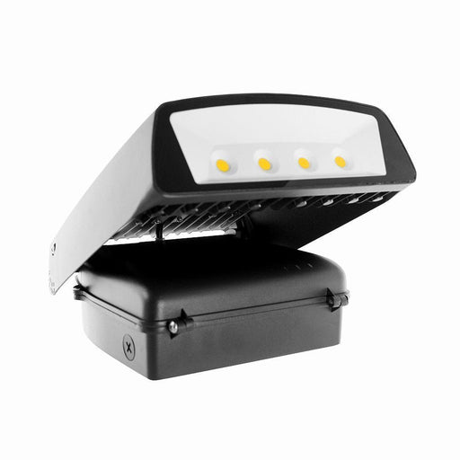 Euri Lighting EWP-1053 Adjustable LED Wall Pack - 5000K, 70W=400W, 120/277V 