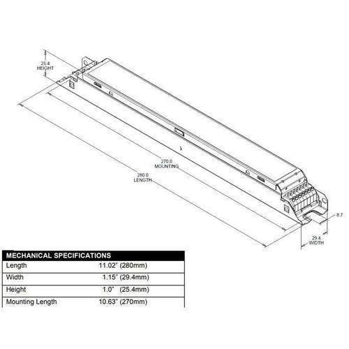 eldoLED OTi20/120-277/700 DIM-1L G2 20W LED Driver