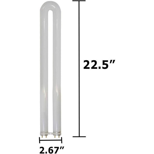 Sylvania 21693 - FBO31/830/XP/ECO U Shaped T8 Fluorescent Tube Light Bulb 