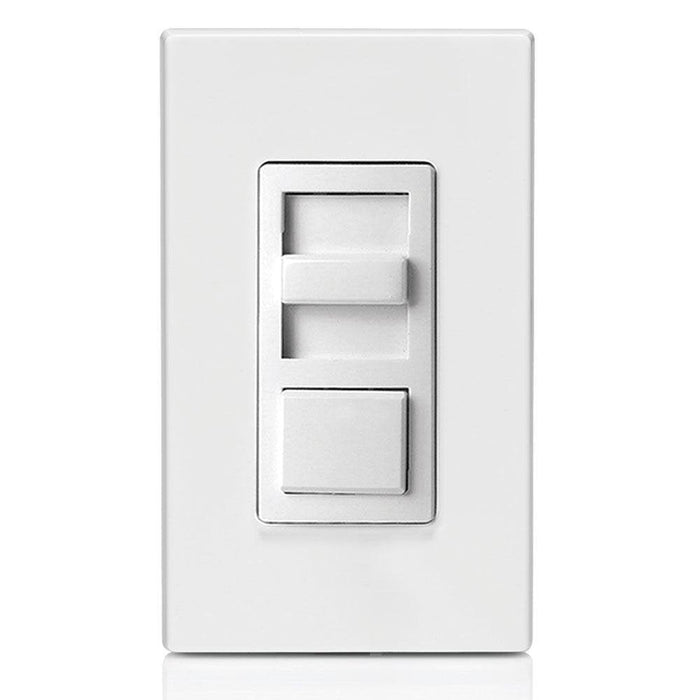 Leviton IP710-D0Z IllumaTech LED 0-10V Dimmer 120V/277V White Light Switch-LeanLight