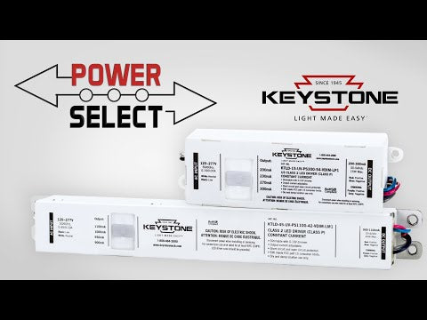 Keystone Power Select LED Drivers at LeanLight