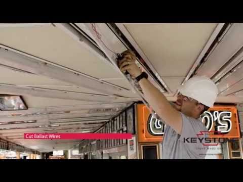Keystone Direct Drive LED Tube Installation Video | LeanLight